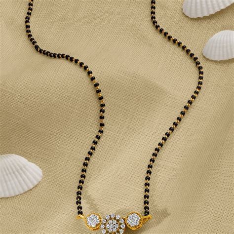 Radiant Geometric Diamond Mangalsutra