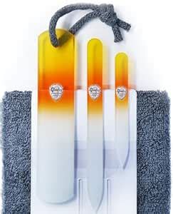 Buy GLADZY Genuine Czech Glass Nail File Set - Callus Remover Foot Rasp ...