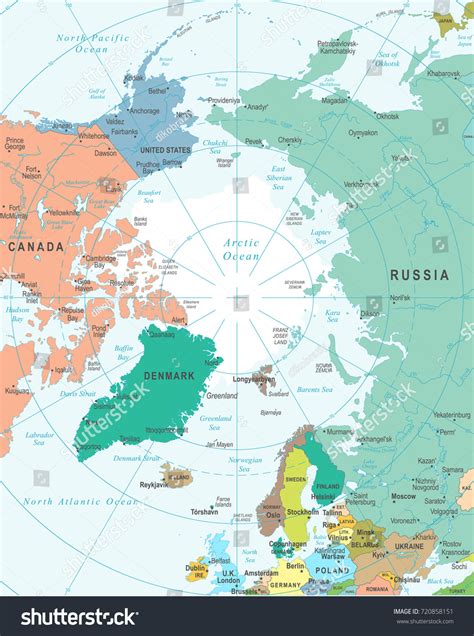 Python Plot Arctic Map 的图像结果