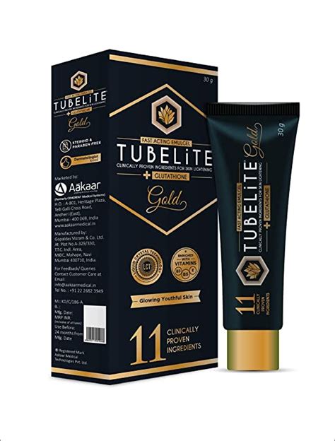 AAKAAR MEDICAL TECHNOLOGIES PVT LTD Tubelite Gold , 30 gm : Amazon.in ...