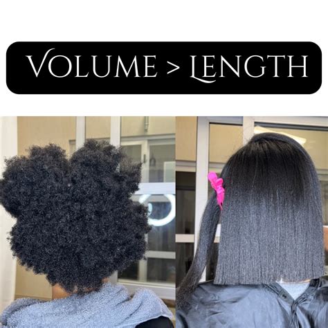 Hair Volume u003e Length