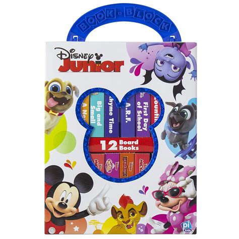 Disney Junior: 12 Board Books: 12 Board Books : Pi Kids: Amazon.in: Books
