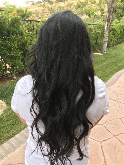 Black Long Wavy Hairstyles