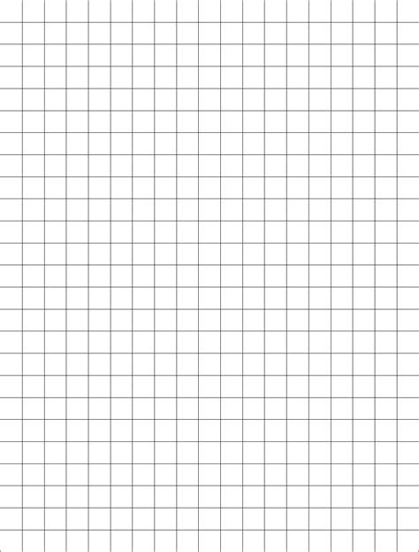1 Cm X 1 Cm Grid Paper