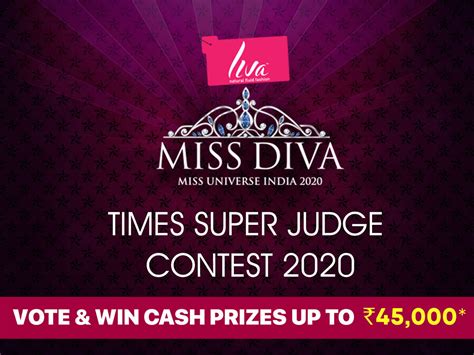 Times Super Judge Contest: LIVA Miss Diva 2020