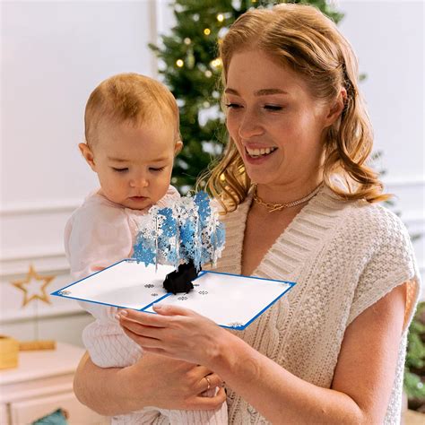 Buy Magic Ants Snowflake Pop Up Card - 3D Greeting Card, Birthday Card ...