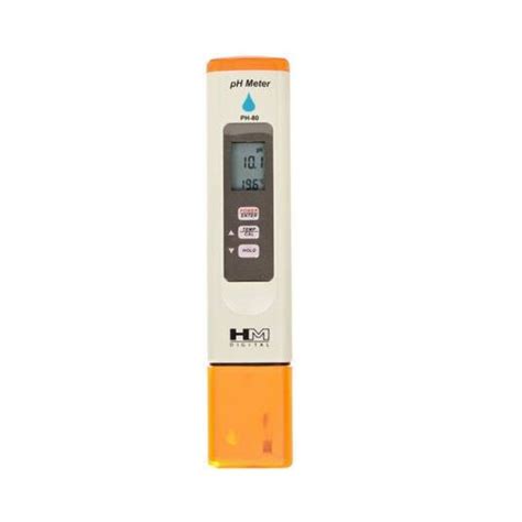 HM Digital PH-80 pH HydroTester: Water Resistant pH & Temperature Meter ...
