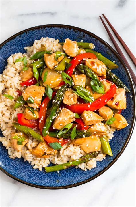 Stir Fry Chicken Teriyaki Rice at Curtis Harty blog