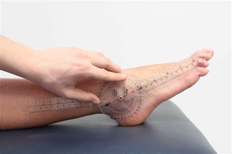 Ankle Goniometer Measurements