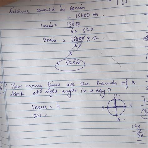 how many times are the hands of a clock at right angles in a day ...