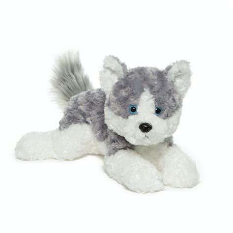 Buy GUND Blitz Husky Dog Plush Stuffed Animal 14", Gray and White ...