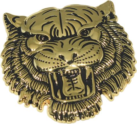 S2S® 3D Wolf with Double Side Metal Sticker for Cars, Bikes : Amazon.in ...