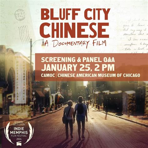 Bluff City Chinese, A Documentary Film - Screening & Panel Q&A, Chinese ...