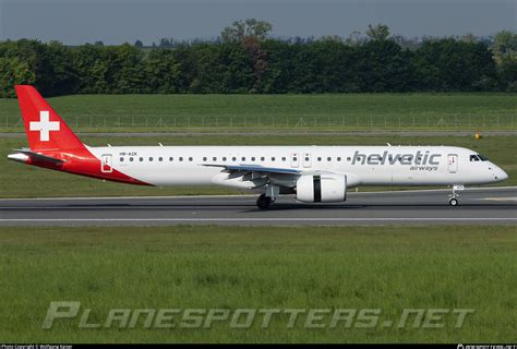 HB-AZK Helvetic Airways Embraer E195-E2 (ERJ 190-400 STD) Photo by ...