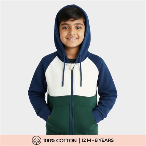 Winter Unisex Hoodies | Colour Block Green – orangesugar