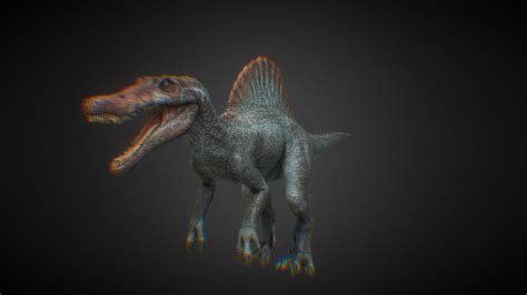 Jurassic Park 3 - Spinosaurus - Download Free 3D model by nnneagu ...
