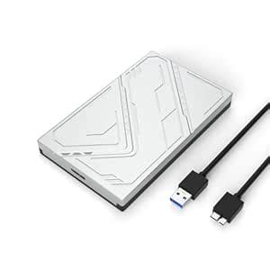 500GB Portable External Hard Drive – 2.5" Slim Hard Drive HDD with USB ...