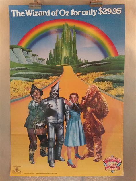 The Wizard Of Oz Original Poster