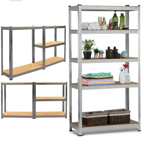 Buy Feidak 5 Tier Boltless Shelving Unit for Garage Home Modern Design ...