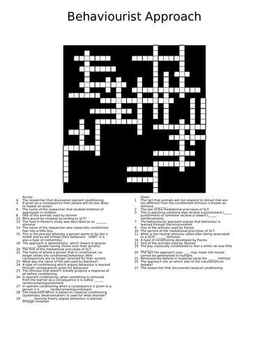 Behaviourist Approach 的图像结果