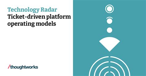 Ticket-driven platform operating models | Technology Radar ...