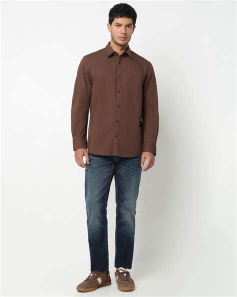 Noos Regular Fit Shirt with Signature Branding