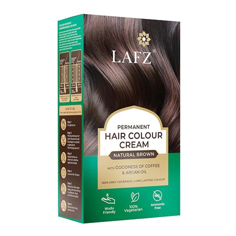 Lafz Halal Permanent Hair Color | No Ammonia Formula infused with ...