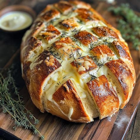 Savory Herb and Cheese Pull-Apart Bread – When Bread Steals the Show ...