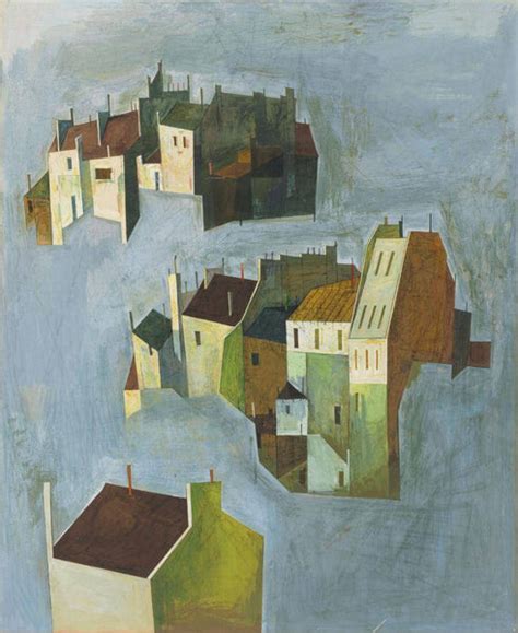 Cityscape - Sayed Haider Raza - Life Size Posters by Sayed Haider Raza ...