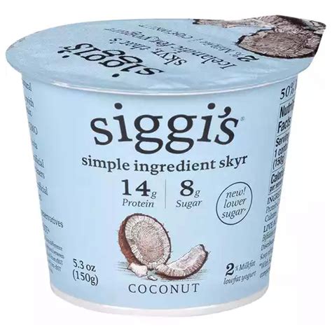 Siggi's Icelandic Yogurt Toasted Coconut Plant-Based, 42% OFF
