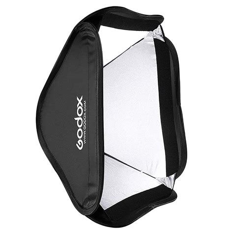 Godox 60x60cm/24 x 24" Portable Softbox for Studio Camera Flash ...