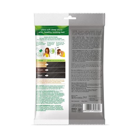 Nisha Creme Hair Color Natural Black 40g Pack of 6, Permanent Hair ...