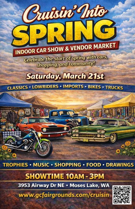 Cruisin Into Spring- Indoor Car Show & Vendor Market , Grant County ...