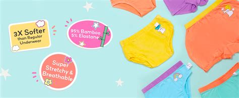 Buy superbottoms Briefs for Girls |Supersoft Underwear for Kids | 3X ...