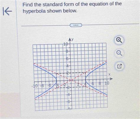 Rectangular Equation Hyperbola Standard Form 的图像结果