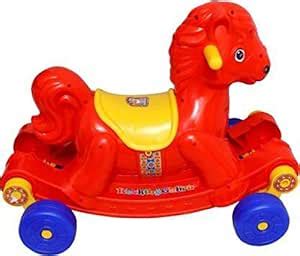 Arora Cycles Rocking Gabru Hobby Horse Rider and Stroller Multi Purpose ...
