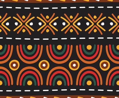 African Seamless Pattern Vector Art & Graphics | freevector.com