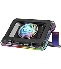 ZEBRONICS NC6500D Laptop Cooling Pad with Hexa Fans
