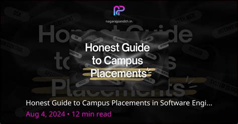 Honest Guide to Campus Placements in Software Engineering | Nagaraj Pandith