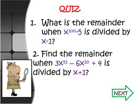 Image result for Remainder Theorem Explained