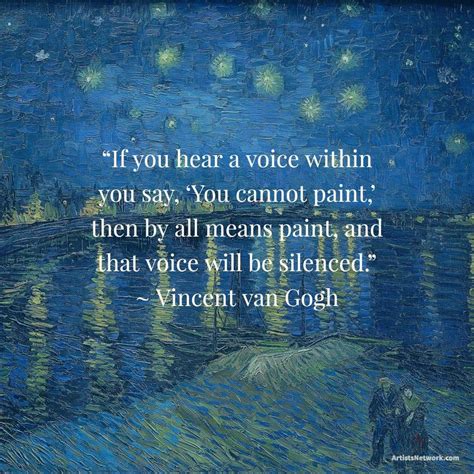 Quotes About Art By Van Gogh at Anna Tichenor blog