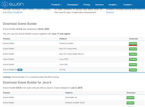 Image result for JavaFX Scene Builder Installing JavaFX Scene Builder