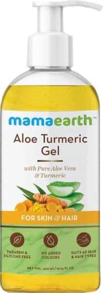 Buy MAMAEARTH ALOE TURMERIC GEL FOR SKIN & HAIR CARE - 300 ML Online ...