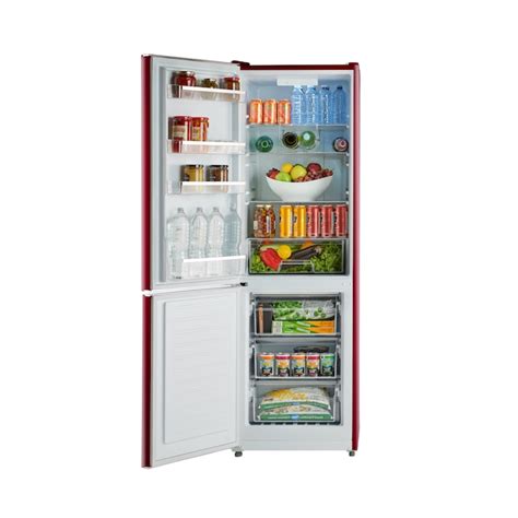 iio Retro-Mod RM1 11-cu ft Bottom-Freezer Refrigerator (Wine Red ...