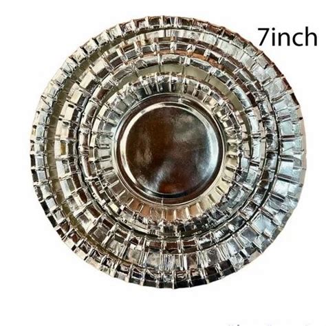 Paper Plate - Silver Morigold Paper Plate Manufacturer from Ahmedabad