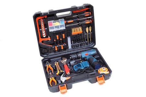 Tool box set for mechanic stock image. Image of repair - 117980485