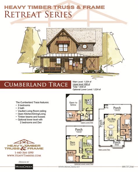 Craftsman Timber Frame Floor Plans 3 Timber Frame House Plans To Help