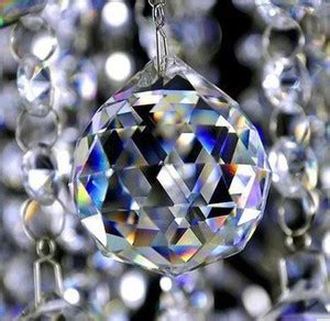 HOUSEOFASTRO Feng Shui Clear Crystal Ball Sun Catcher 30 MM Window ...