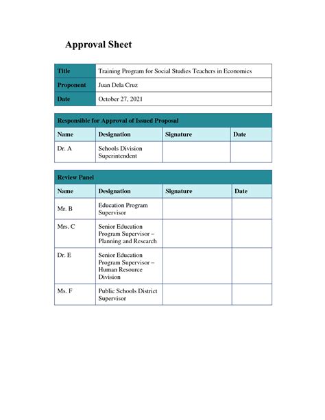 Image result for Training Design Sample Format