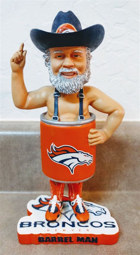 Broncos Barrel Man
